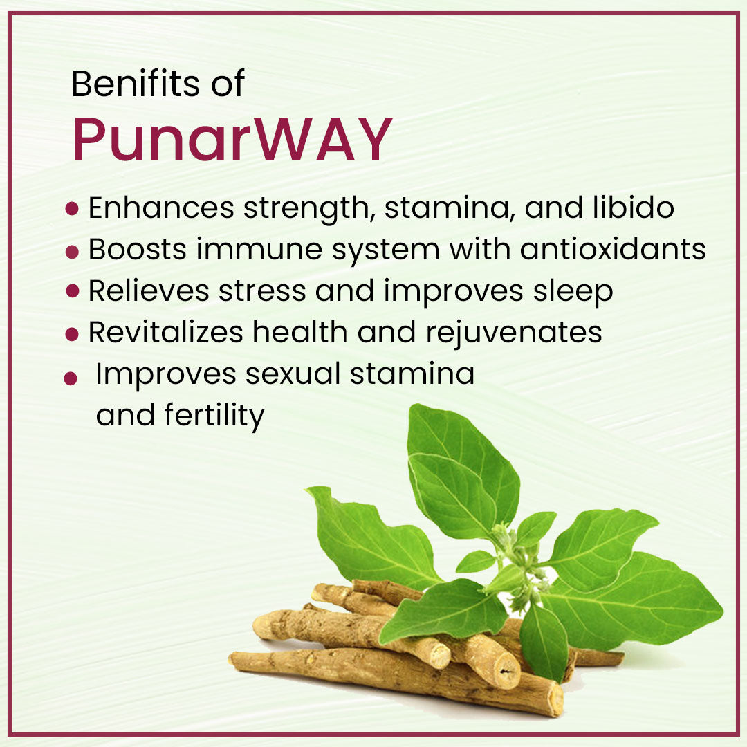 Punarway Capsules For Strength, Stamina & Libido