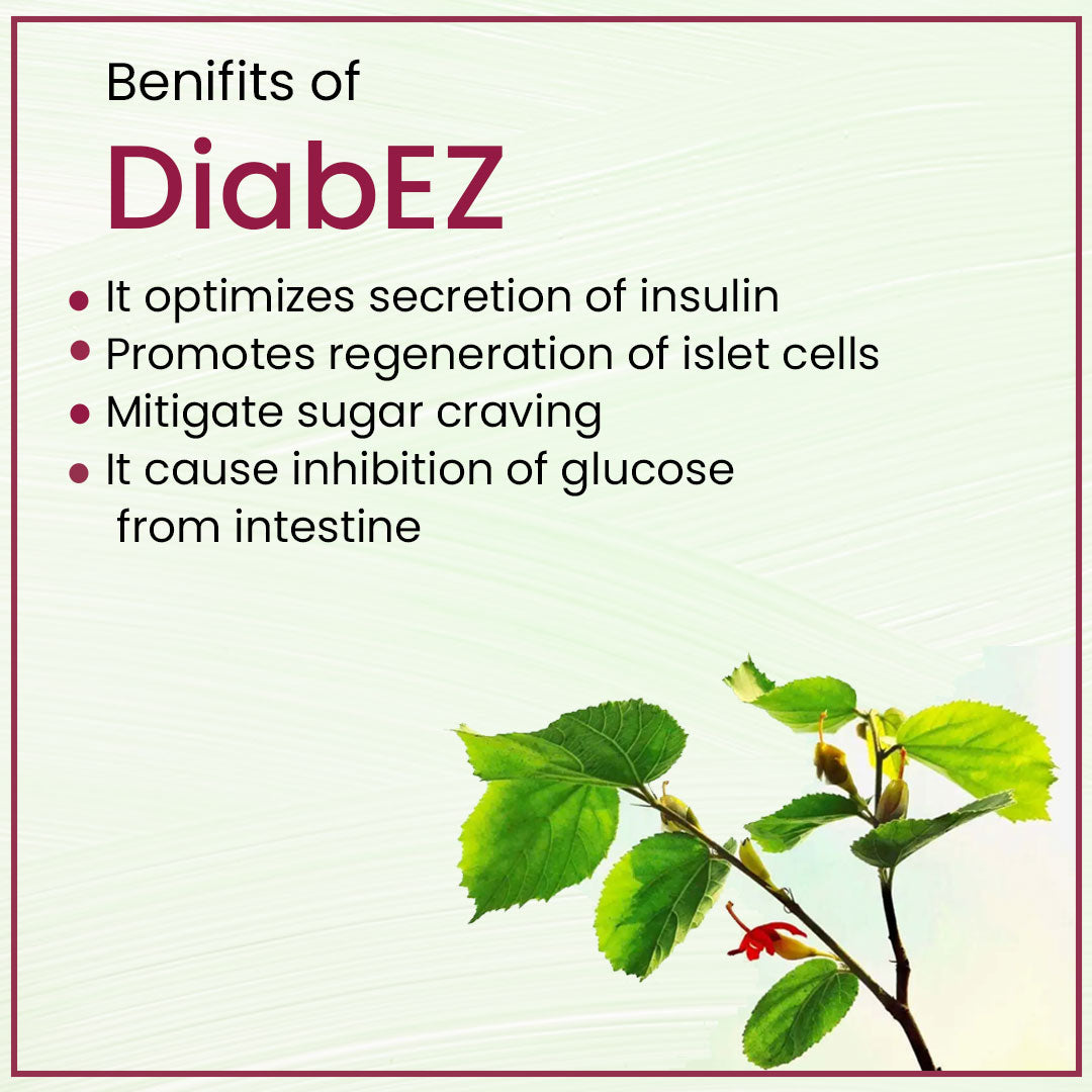 DiabEZ Capsules For Healthy Blood Sugar Levels