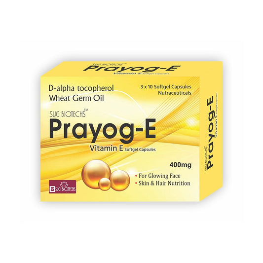 Prayog-E Vitamin E softgel capsules